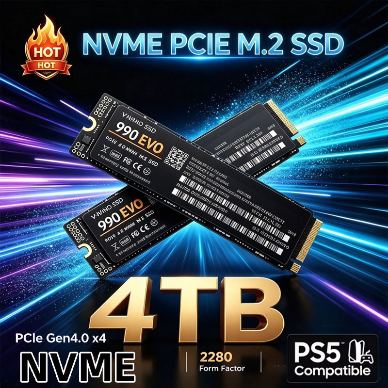 990 EVO Gaming M.2 NVMe SSD PC - M.2 Nvme 4Tb Pcie 4.0 Ssd 评论和价格