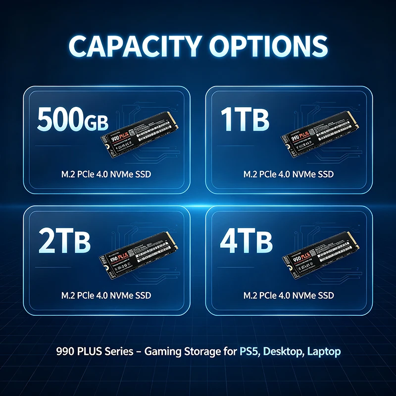 Genuine 990 Plus M.2 NVMe PCIe - M.2 Nvme 4Tb Pcie 4.0 Ssd 评论和价格